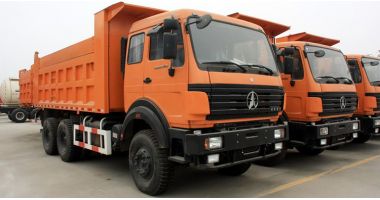 Beiben Ng80 Tipper Truck 6x4 will be sent to Philippines 