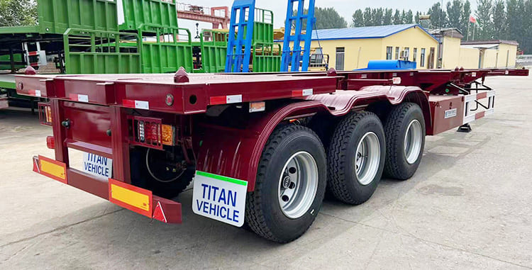 Tri Axle 12M Skeletal Trailer for Sale | Skeletal Container Trailer Price in Philippines