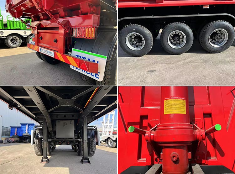 3 Axle Tipper Semi Trailer for Sale | Price of Tipper in Nigeira