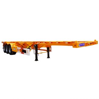 Tri Axle 40Ft Skeleton Semi Trailer 